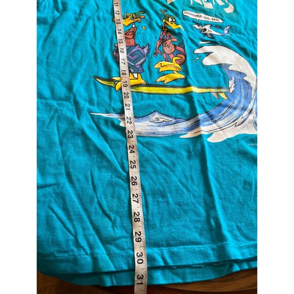 Duck Head No Prisoners vintage 1994 blue short sleeved tee shirt NWT size Large - Picture 6 of 9